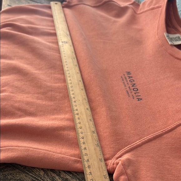 Magnolia Unisex Coral Crewneck Sweater - Picture 6 of 8